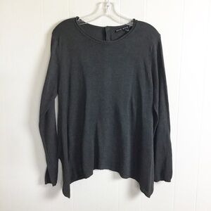 Hyfve HyFve Long Sleeve Sweater Size L Gray
